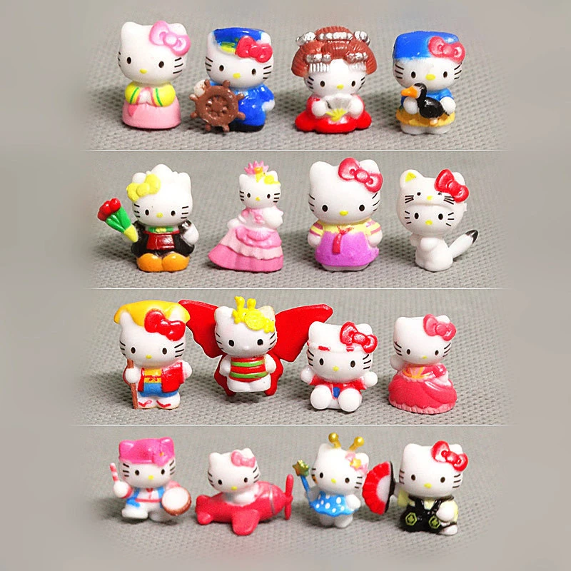 Cartoon Cat Anime Figure Doll Kawaii Cake Room Decorative Decoration Christmas Toy