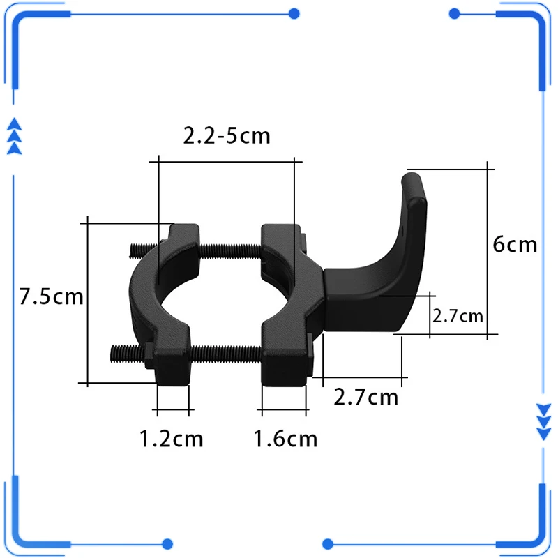 Electric Car Hook Universal Bicycle Motorcycle Scooter Hose Front Object Hook Cart Tractor Hanging Hook Sturdy Universal Hooks