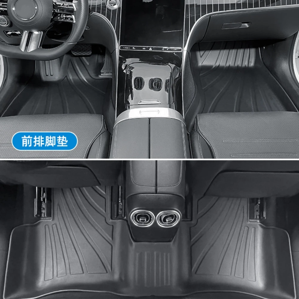 Fußmatten für Mercedes Benz E-Klasse E260L E300L Made in China 2024 2025 2026 TPE Allwetter-Fußmatten für E260L E300L LHD – Detail 4