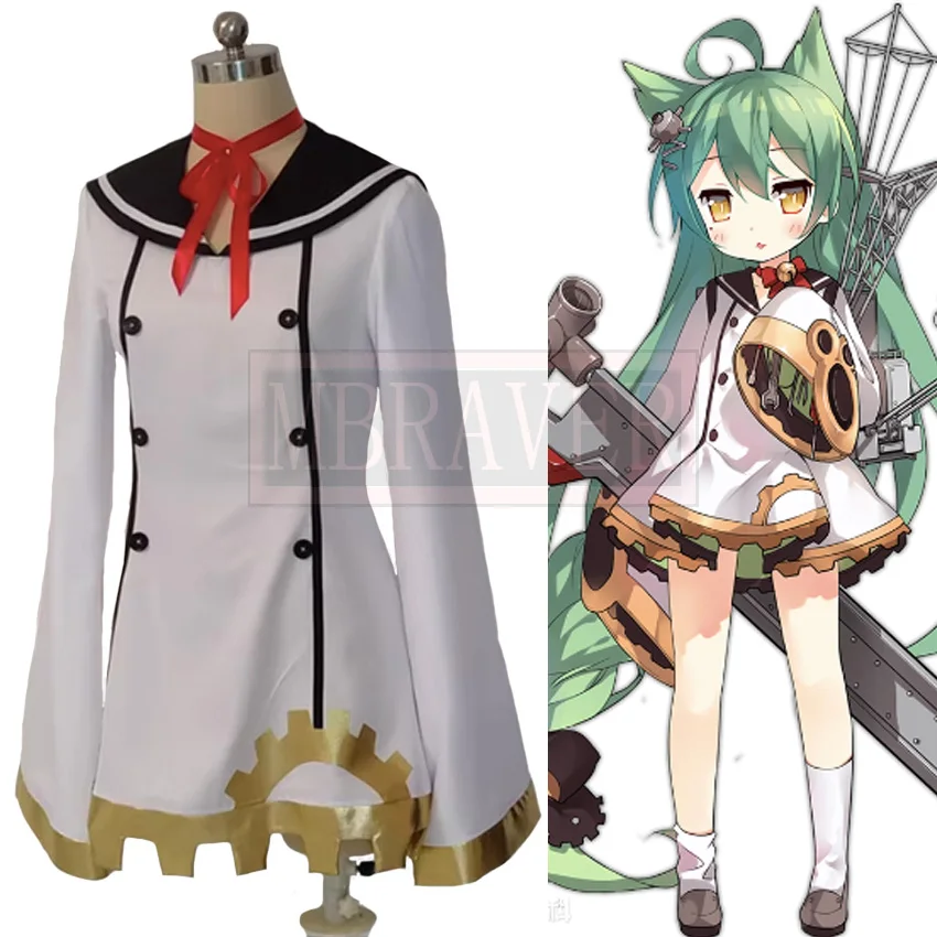 

Azur Lane IJN Akashi Cosplay Costume Party Christmas Halloween Custom Made Any Size