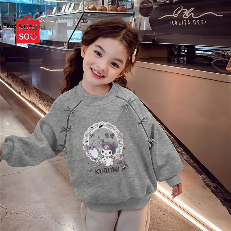 

2025 Girls Fleece Hoodie, Plush-Lined Thickened Top for Big Kids & Teens Winter Wear