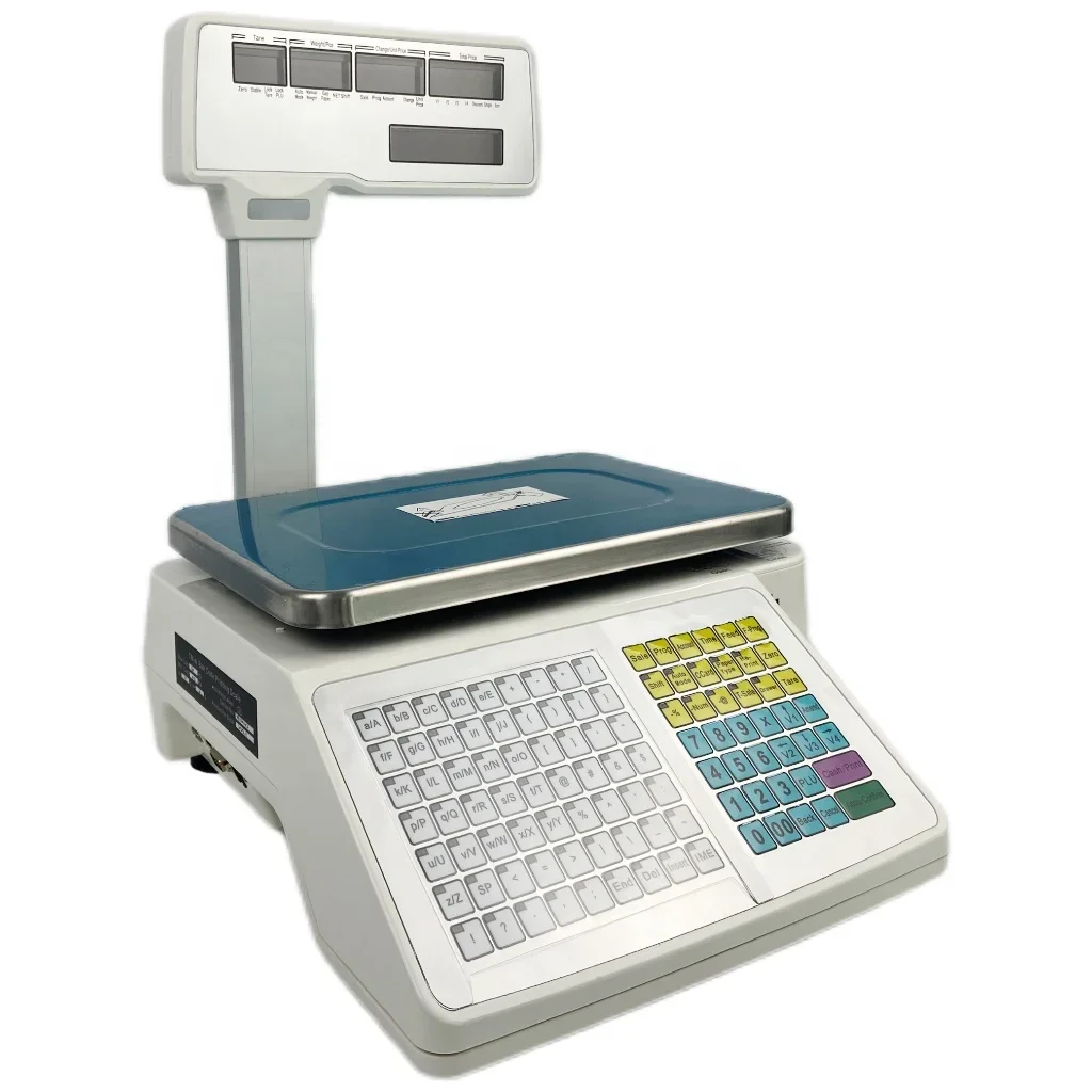 2012 TM Electronic Digital Barcode Printing  Label Scale Market Networking Scale