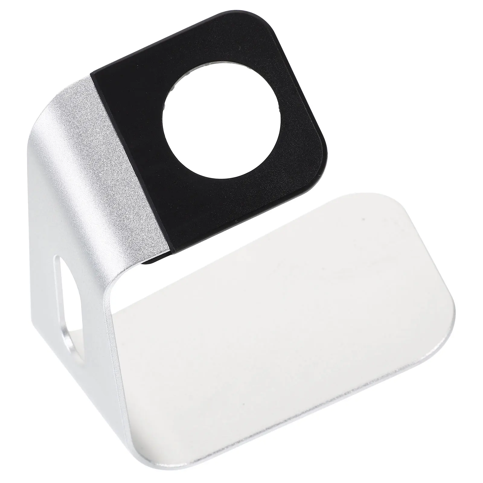 

Aluminum Alloy Watch Charging Stand Support Holder Anti-Slip Design Silver Compatible For Smartwatch Accessories