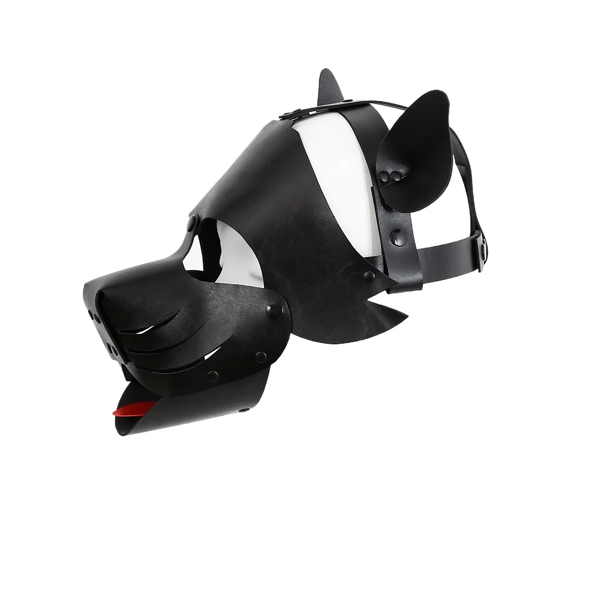 Fetish Erotic Slave Punish Open Eye Mask Bondage Party Hood For Unisex BDSM Adult Games Flirt Headgear Cosplay Mask Sexy Toys