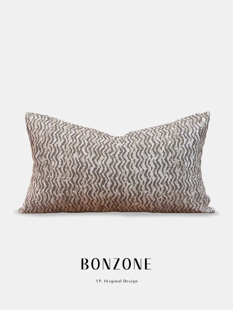 

Ethnic Style Sofa Pillow Luxury Hotel Home Living Room Window Cushion Cover Square PP Cotton Inner Core Geometric Pattern