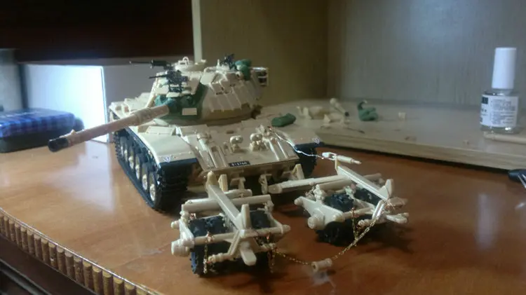 Tank Terompet 1:35 Tank Flail Israel M60A1 80106