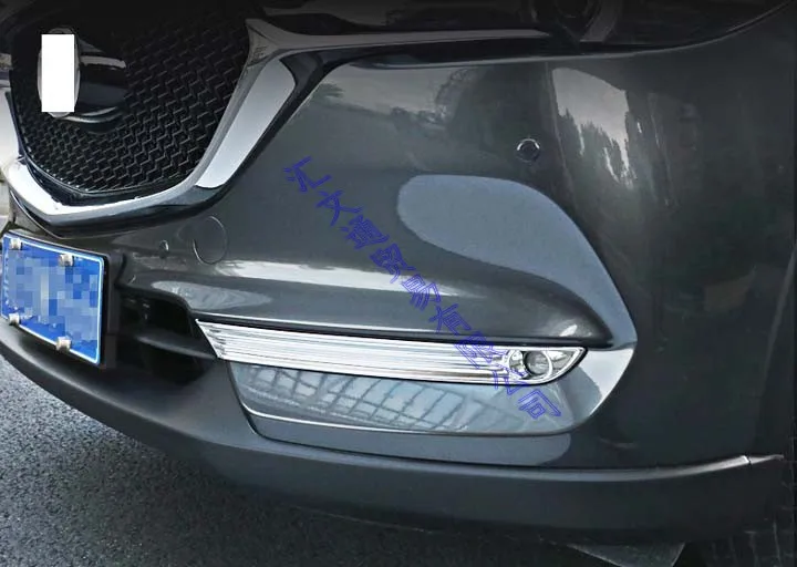 

Для Mazda CX-8 CX8 2018 2019 2020 2021, ABS хромированная передняя противотуманная фара, крышка лампы, накладка, молдинг, рамка, декоративная наклейка