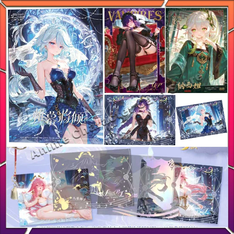 

Коллекция карт Goddess Story, коробка-бустер, сексуальные карты, стиль Waifu, детские игровые столы, игровые карты, подарок для мальчиков