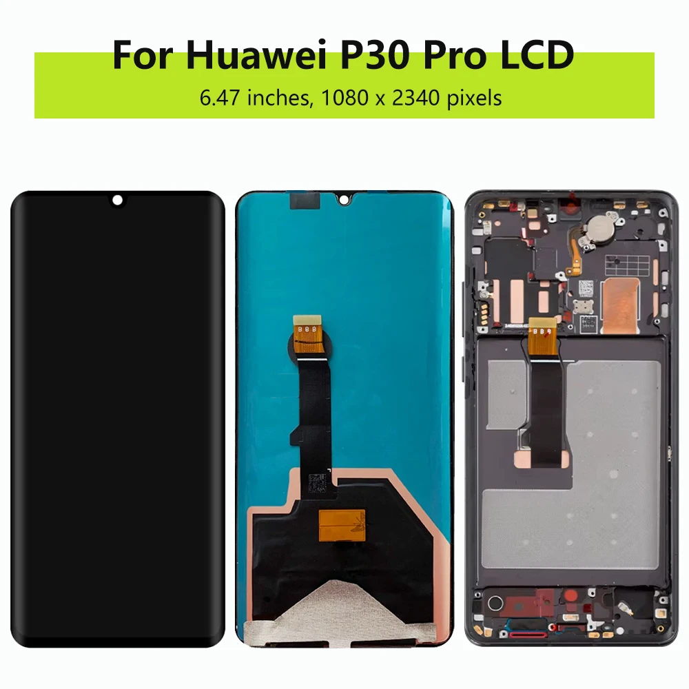 AMOLED Display Replacement for Huawei P30 Pro LCD Touch Screen Digitizer Assembly VOG-L29 VOG-L09 VOG-L04 lcd