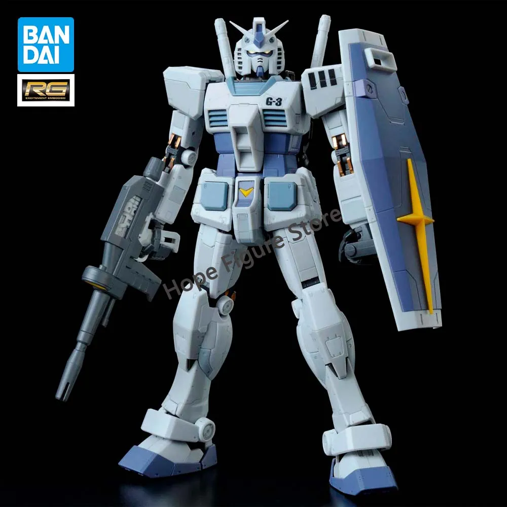 

In Stock Original BANDAI HG Mobile Suit Gundam RX-78-3 G-3Gundam Figure Anime Assembled Model Genuine Boxed Toy