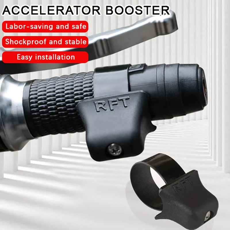 

Motorcycle Throlette Holder Cruise Assist Control Wrist Rest Accelerator Booster Non-Slip Electric Scooter Less 34mm Handlebar