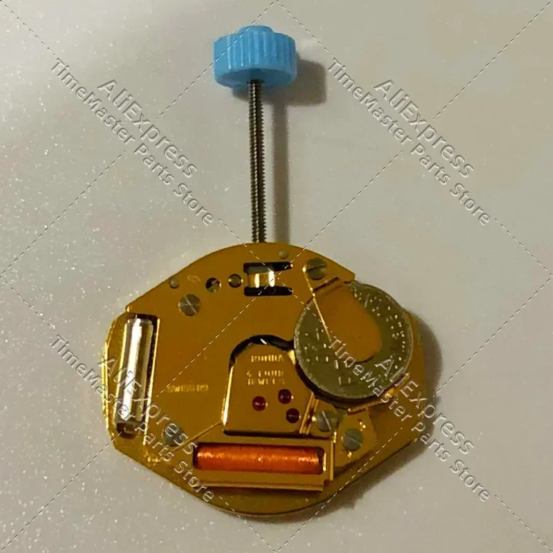 Ronda 762-movimiento dorado de dos pines, accesorio de reloj de cuarzo suizo 762, nuevo