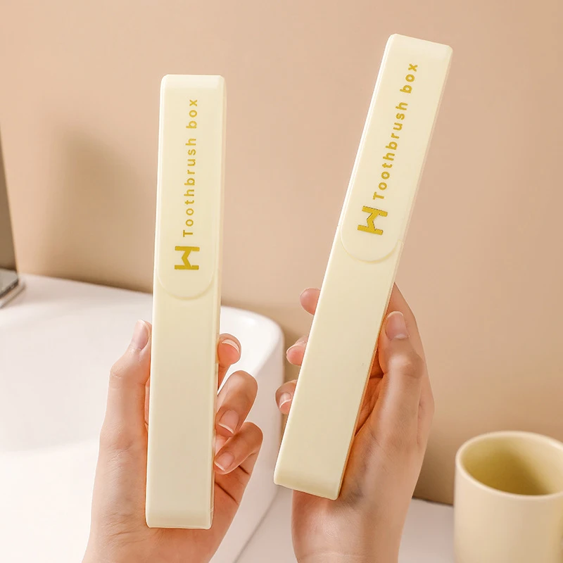 Portable Travel Toothbrush Tube Case With Cover Health Tooth Brushes Protector Fashion Packaging Storage Box