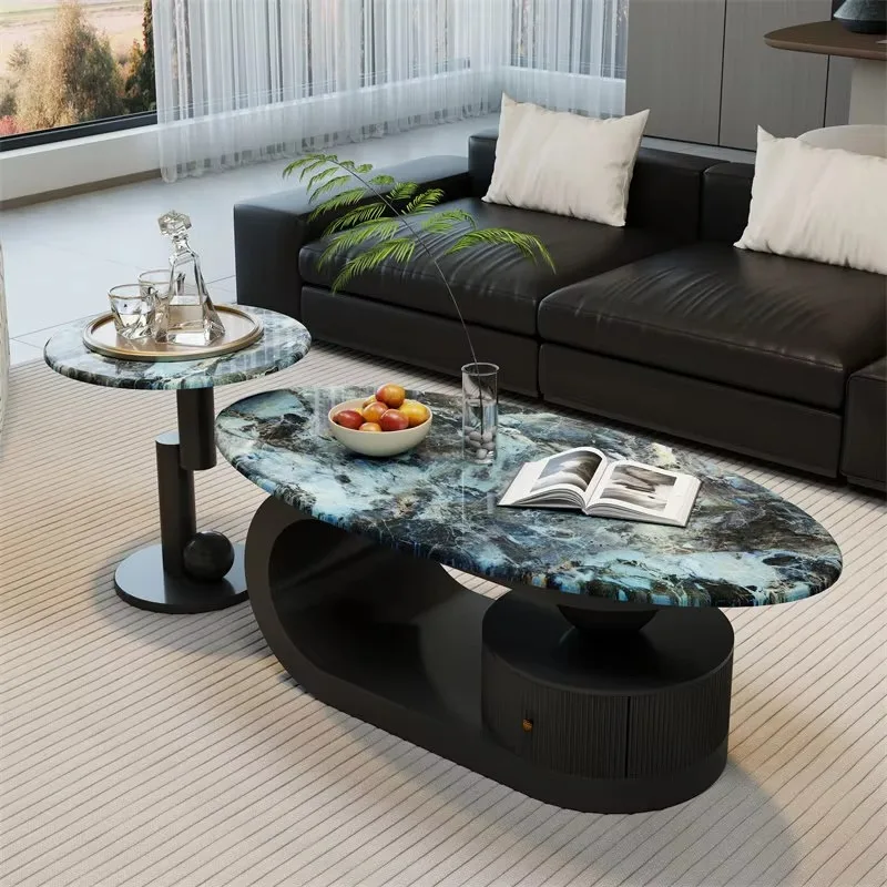 Korean Luxury Coffee Table Living Room Minimalist Japanese Coffee Table Entertainment Universal Couchtisch Lounge Furniture