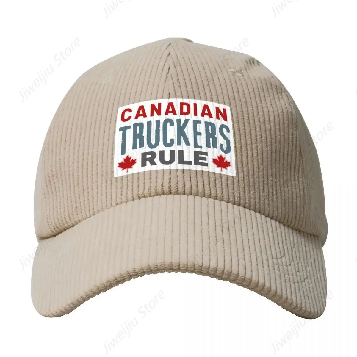 Canadian Trucker Rule - Freedom Convoy Canada 2022 Corduroy Baseball Cap Hat Snapback Cap Caps For Men Women's