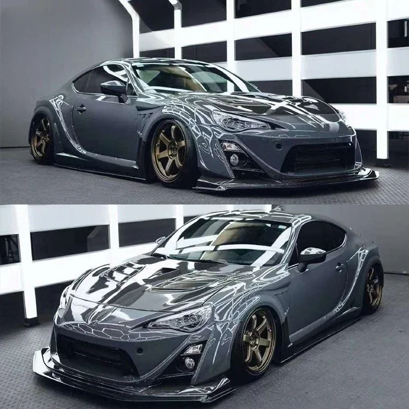 Suitable For Toyota GT86 Subaru BRZ Front Bar Front Shovel Side Skirt Corner Fender VRS Wide Body Large Surround