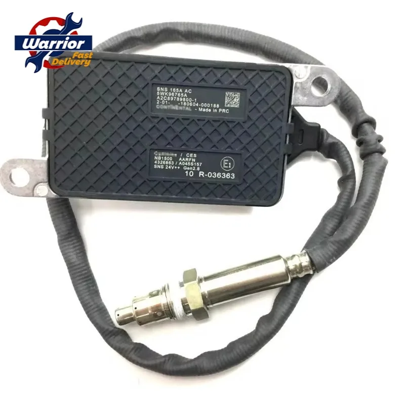 5WK96765A NOX Sensor 4326863 SCR Exhaust System Sensor A2C8978980001 for Cummins Truck Engine 5WK9 6765A 4326471 4307260 5334965