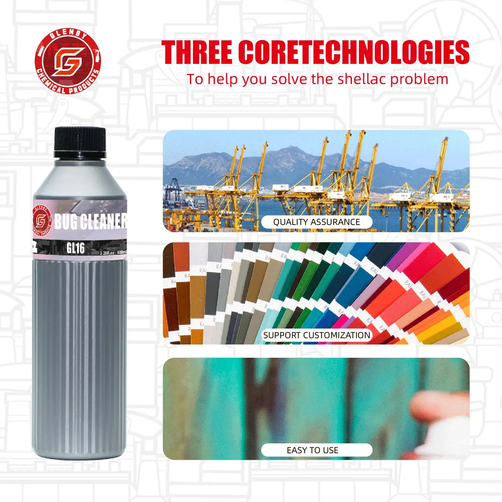 غسول Bug & Tar Wash عالي التحمل، القطران، Grime، مزيل إسقاط الأشجار والطيور - آمن للطلاء والزجاج والبلاستيك والأسطح الخارجية #5