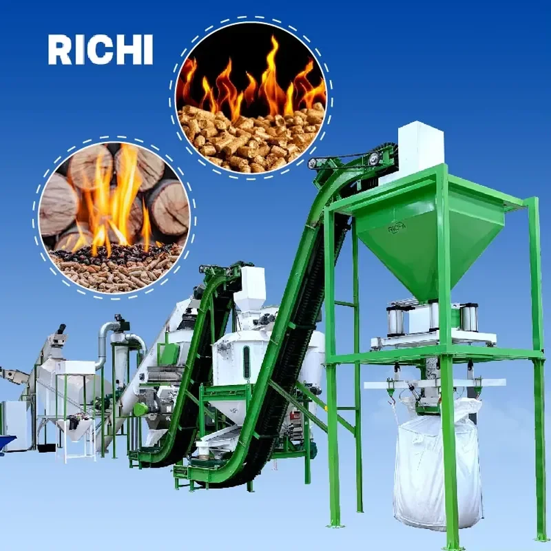 CE Hot Sell Biomass Pellet Plant, Wood Pellet Production Line