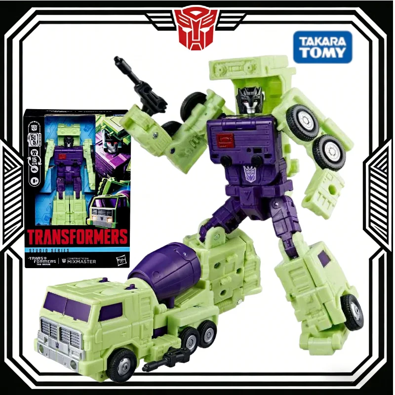 

In Stock Hasbro Transformers Classic Toys Studio Series SS86 Voyager Mixmaster Action Figure Robot Toy Collection Gifts Hobbies