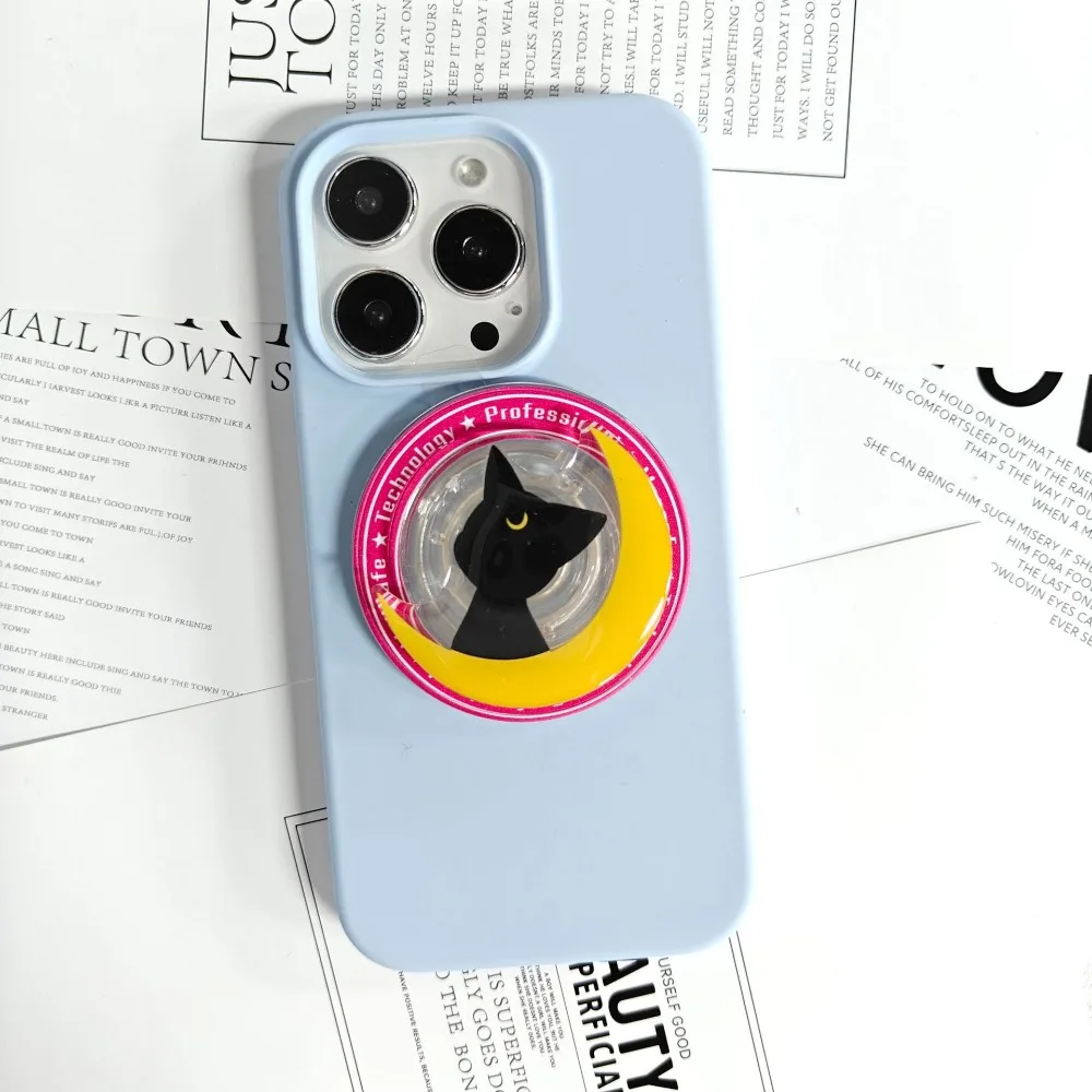 Sailor Moon Suporte para celular Expansível Suporte Dobrável Magsafe PopSockets Magnético para Iphone Griptok para ipad