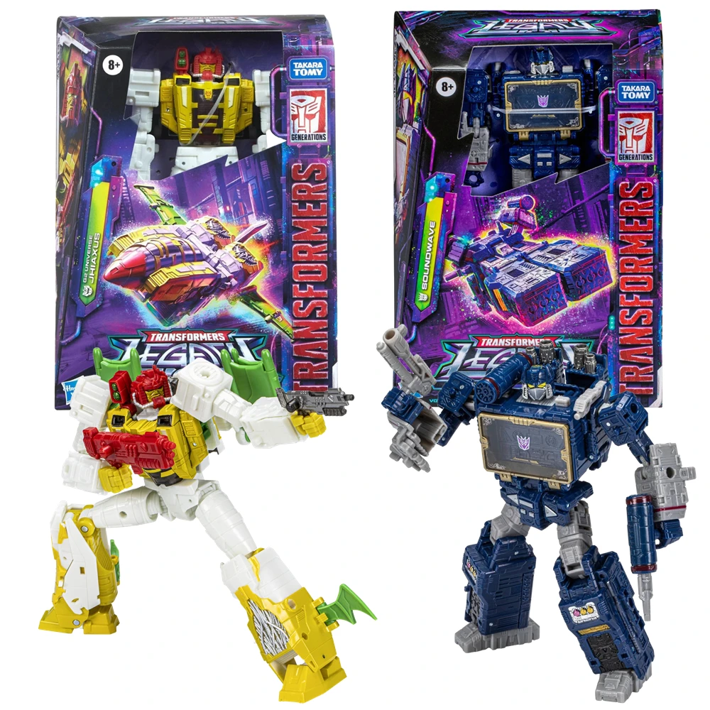 

Hasbro Transformers Toys Legacy Voyager Class Series Soundwave Universe Jhiaxus 7-Inch Action Figure Birthday Gift