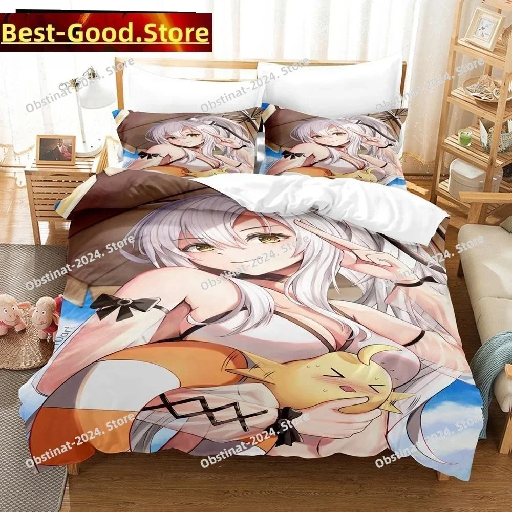 

3D Print Anime Azur Lane Bedding Set Single Twin Full Queen King Size Bed Set Adult Kid Bedroom Duvet cover Sets bed sheet set