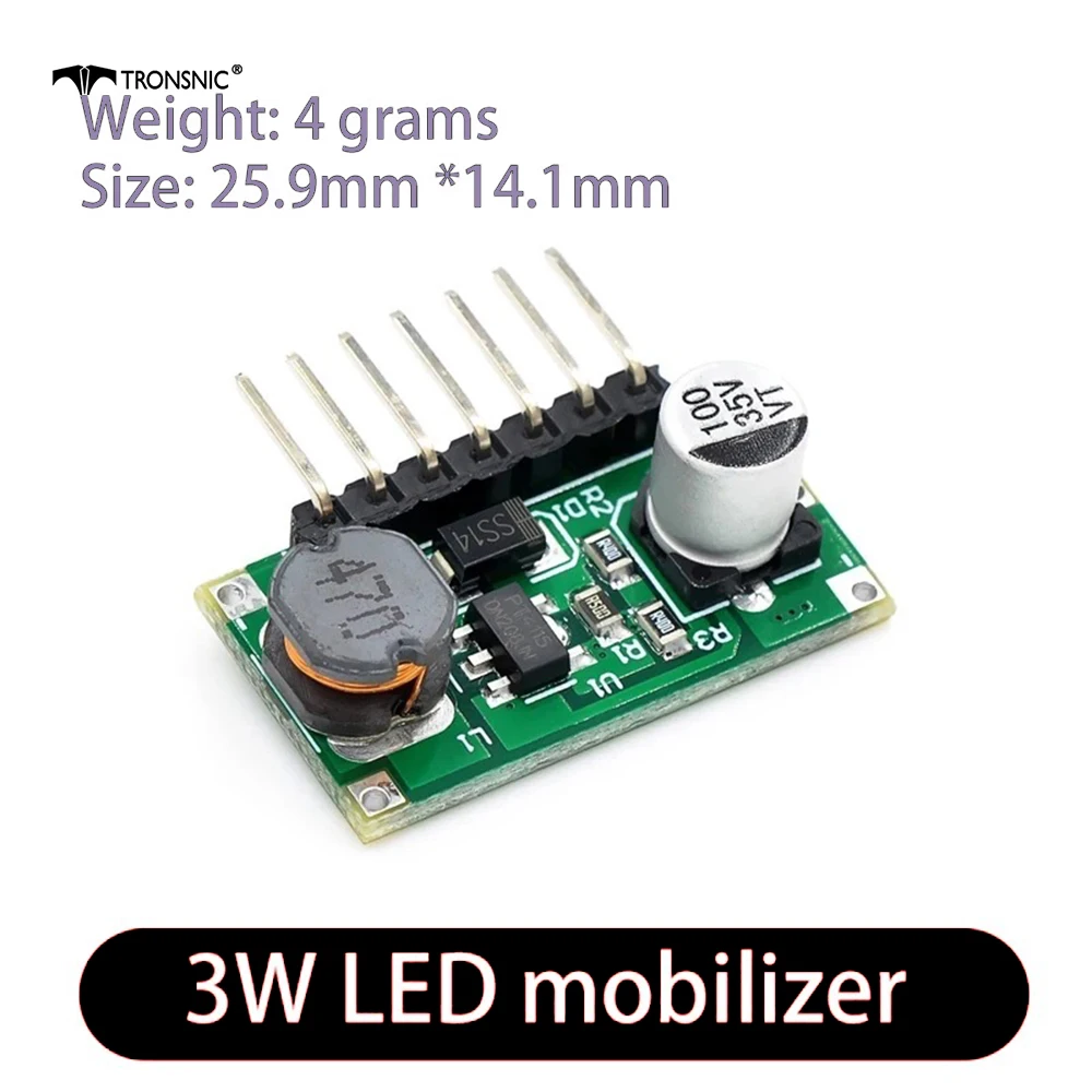 3W LED Driver 350mA 700mA PWM DImming Input 5-35V DC Constant Current Module Small Volume