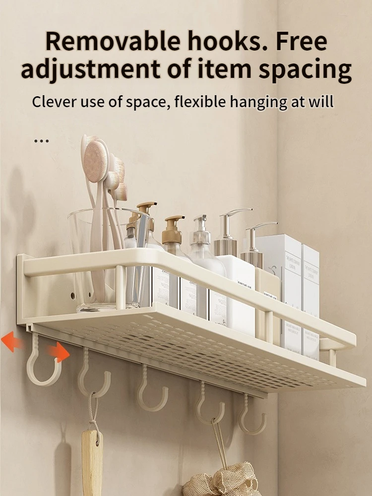 Yellow White Corner Shelf Bathroom Rack Shelf Organiser Toilet Organiser Shampoo Rack Kitchen Storage Rack