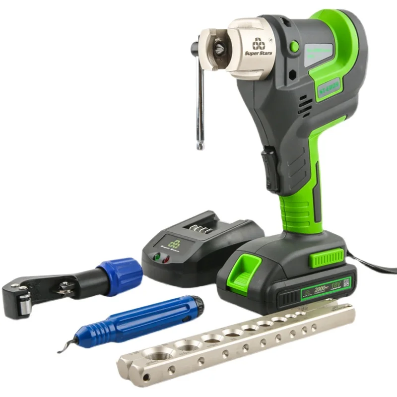 ST-E809AM-L Efficient Hand Tool Set for Tube Flaring and Expanding with Electric Expansion Device of Metric and English Systems