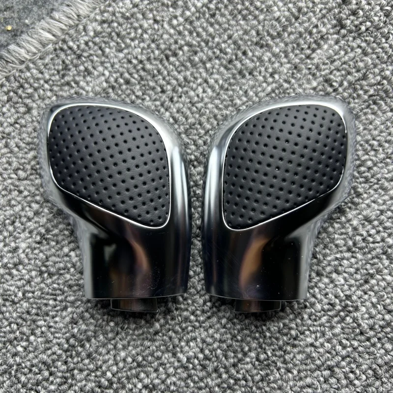 2 قطعة مقبض التحول الجلدي والعتاد لشركة فولكس فاجن للجولف 6 7 R ل GTI ل باسات ل B7 ل B8 ل CC ل R20 ل جيتا ل MK6 ل GLI #5