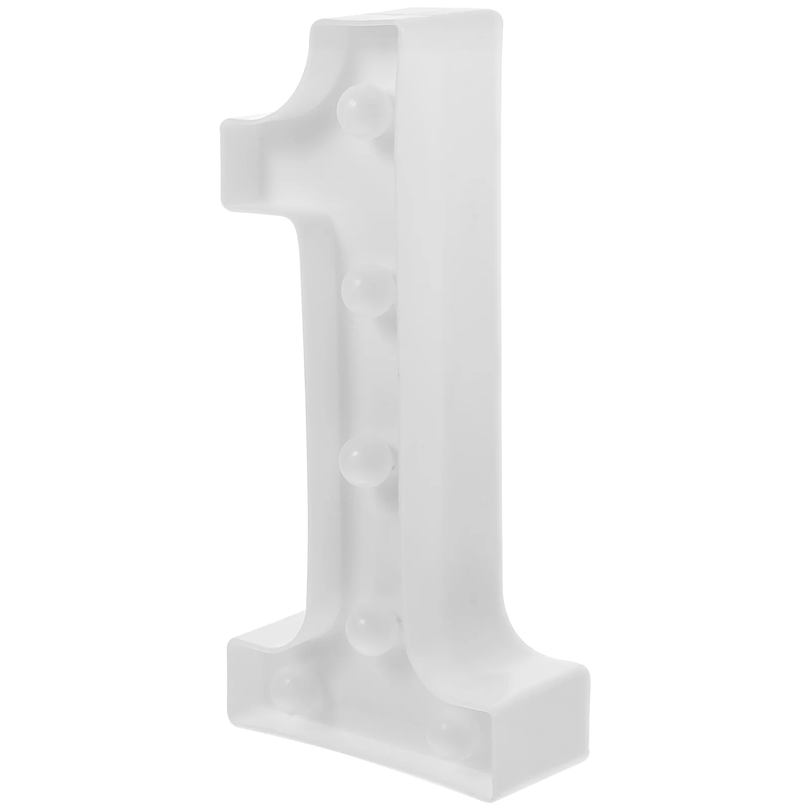 

Light Up Number 1 LED Light Decorative Number LED Lamp for Birthday Wedding Party Bedroom Living Room Decoration Sign