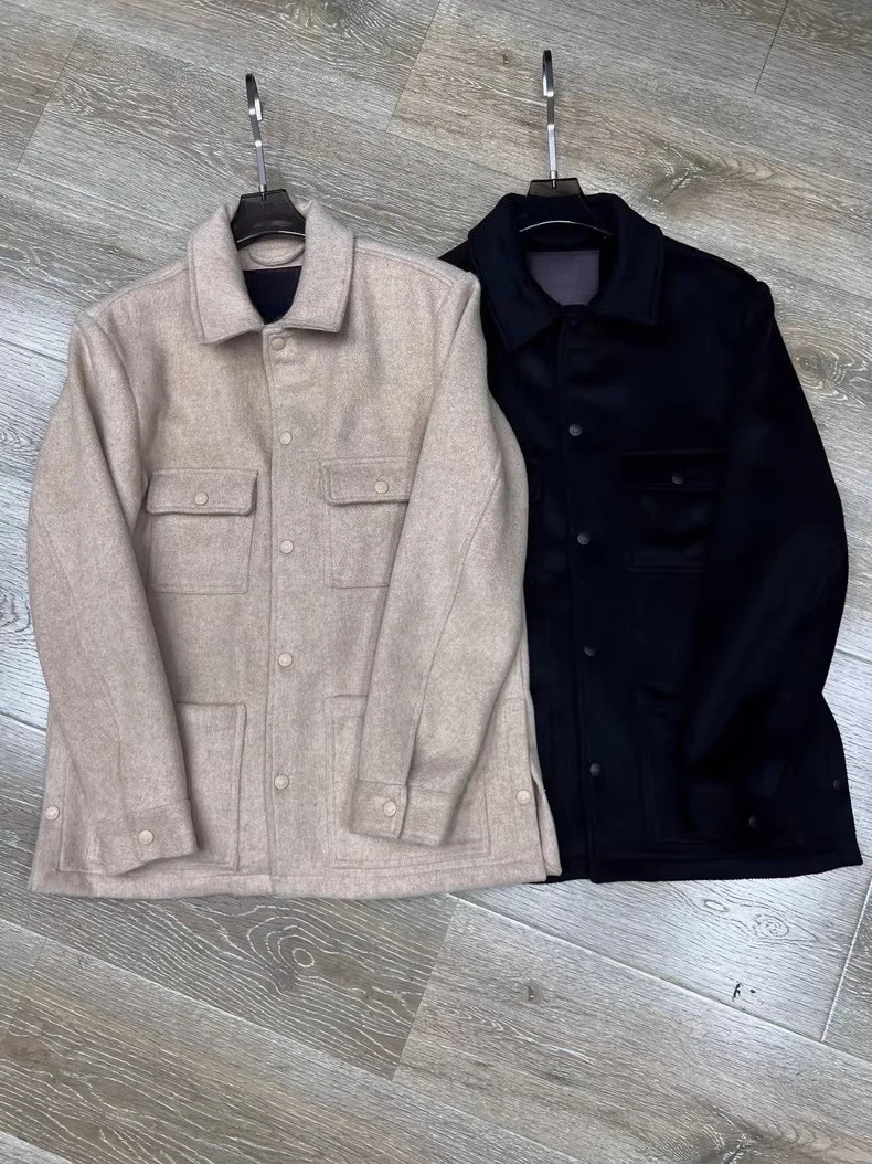 

Italian LP wool cashmere classic men's jacket