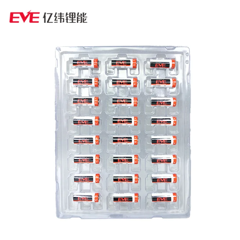 EVE CR17450 3V lithium battery is suitable for intelligent instrument indicator lights compass direction devices safety devices