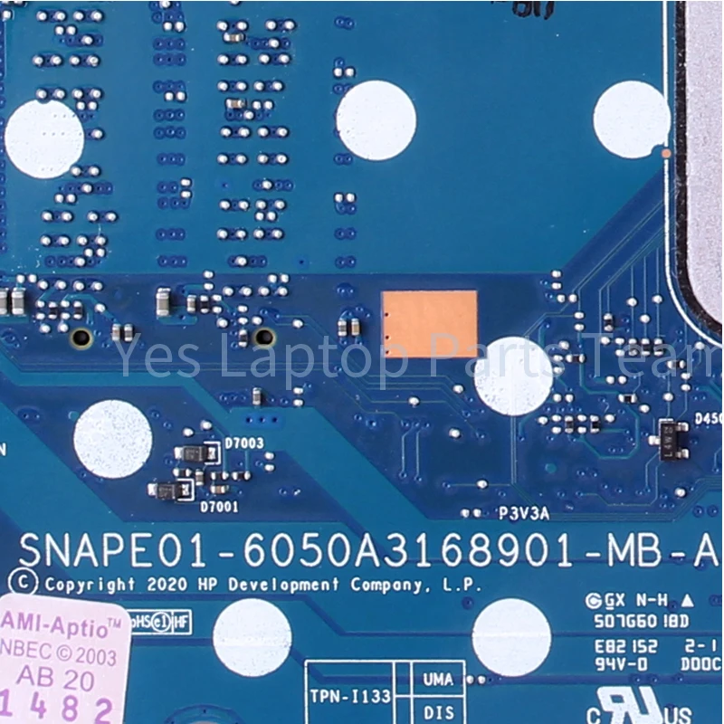 Imagem -06 - Placa-mãe Portátil para hp 17-by 6050a3168901 L87450601 L87451-601 L87453-601 i3 i5 i7 10th Gen Notebook