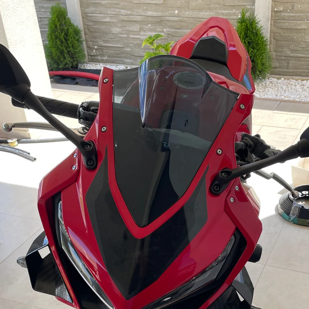 

CBR 650 R Windshield Screen Visor Windscreen Double Bubble Wind Deflector For HONDA CBR650R 2019 2020 2021 2022 2023 2024