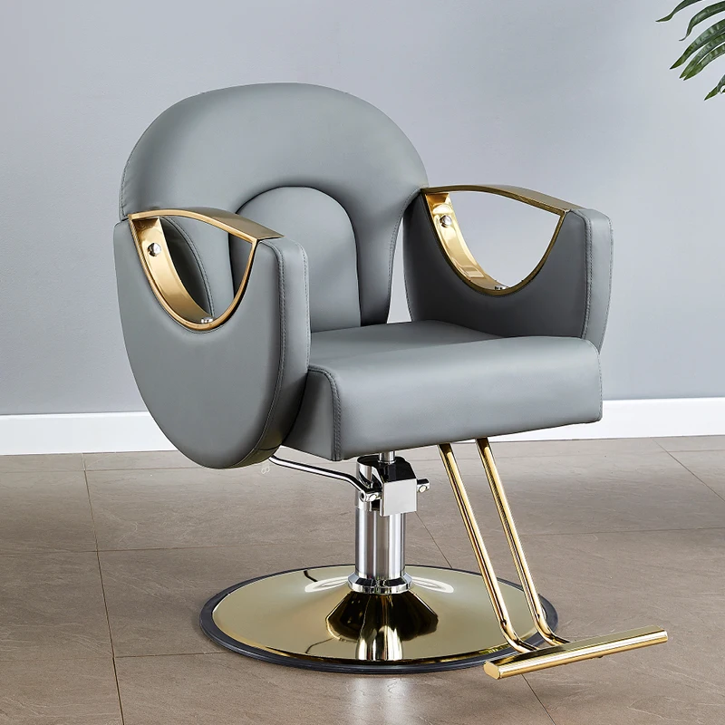 Tattoo Swivel Chair Stylist Living Room SpaBeauty Salon Chairs Cheap Makeup Taburetes De Bar Hair Dresser Furniture WYZ