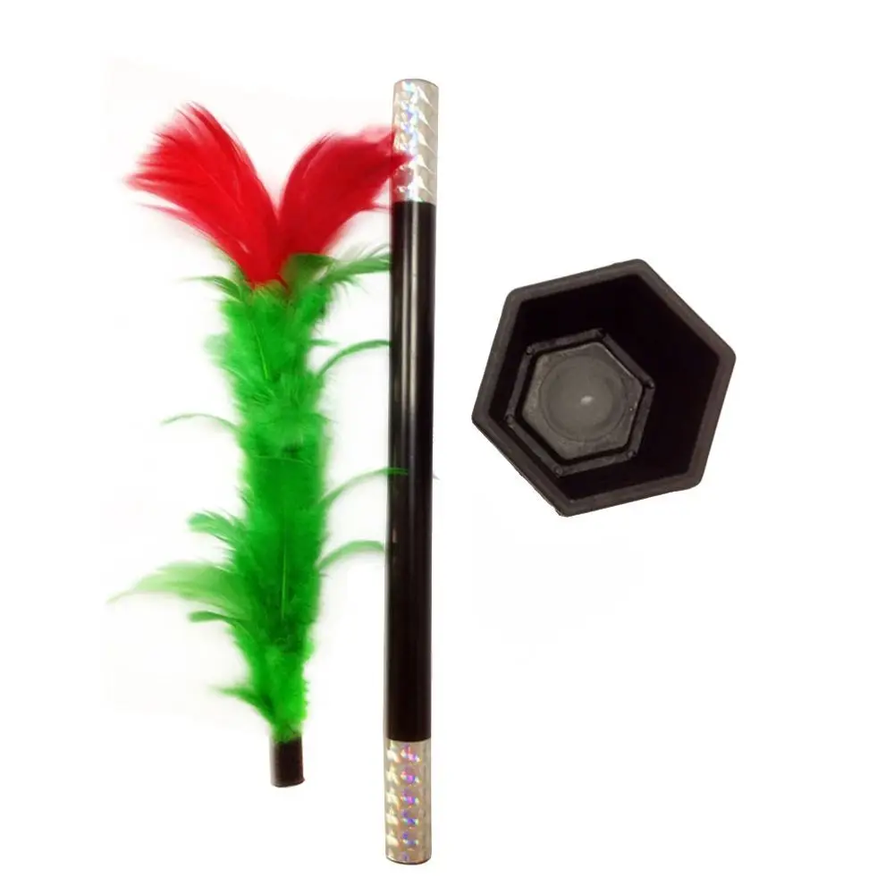 Trucchi giocattoli Close-up Magic Prop bacchetta magica per Flower Flower Stick Magic Trick Magic Flower Stick Magic Trick Wand