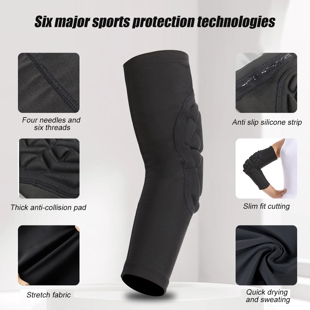 

1PCS Knee and Elbow Pads for Kid Youth, Padded Knee Leg Compression Sleeve for Basketball Football Volleyball Soccer Sport
