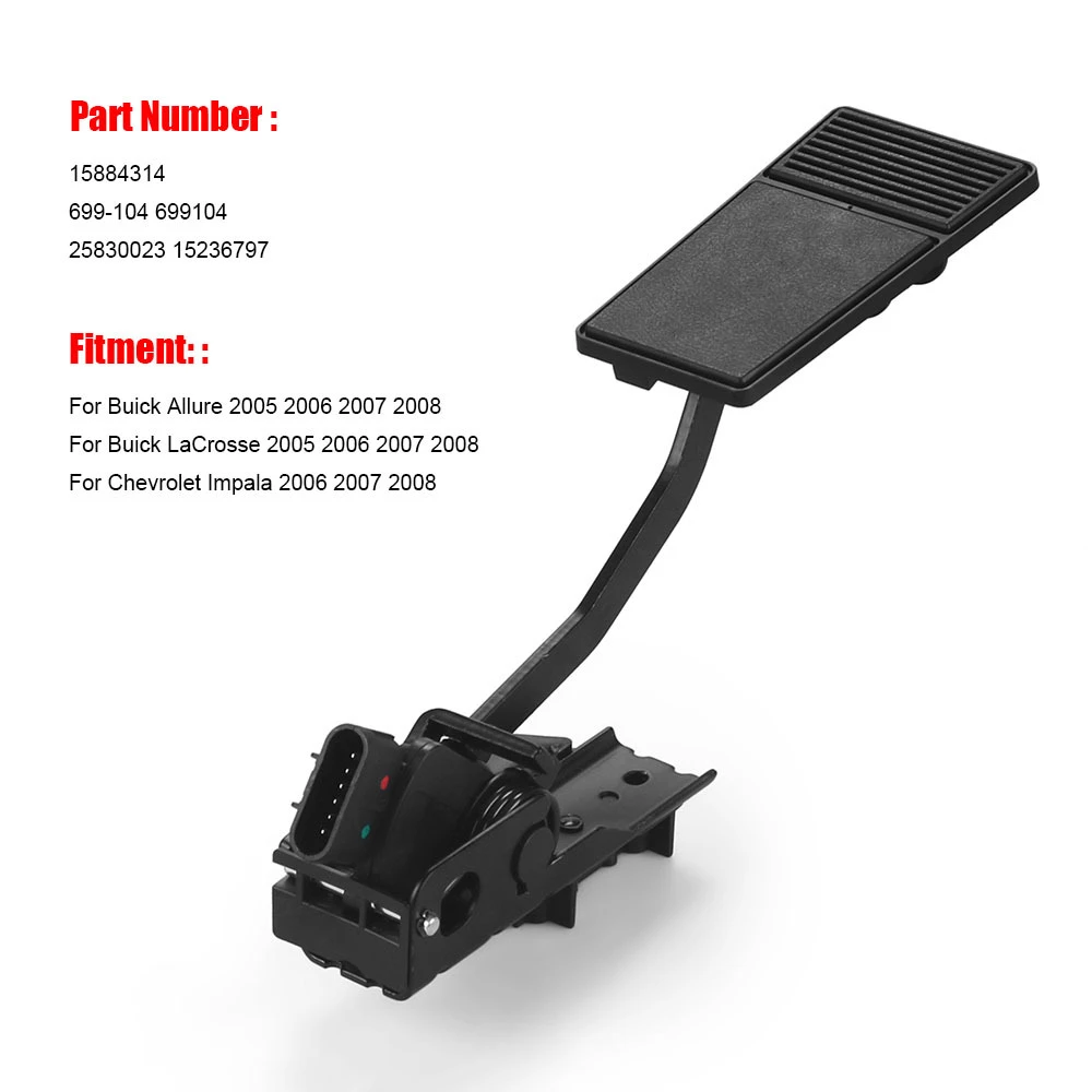 

Accelerator Gas Pedal Sensor For Chevrolet Impala 2006-2008 For Buick LaCrosse 2005-2008 For Allure 2005-2008 15884314