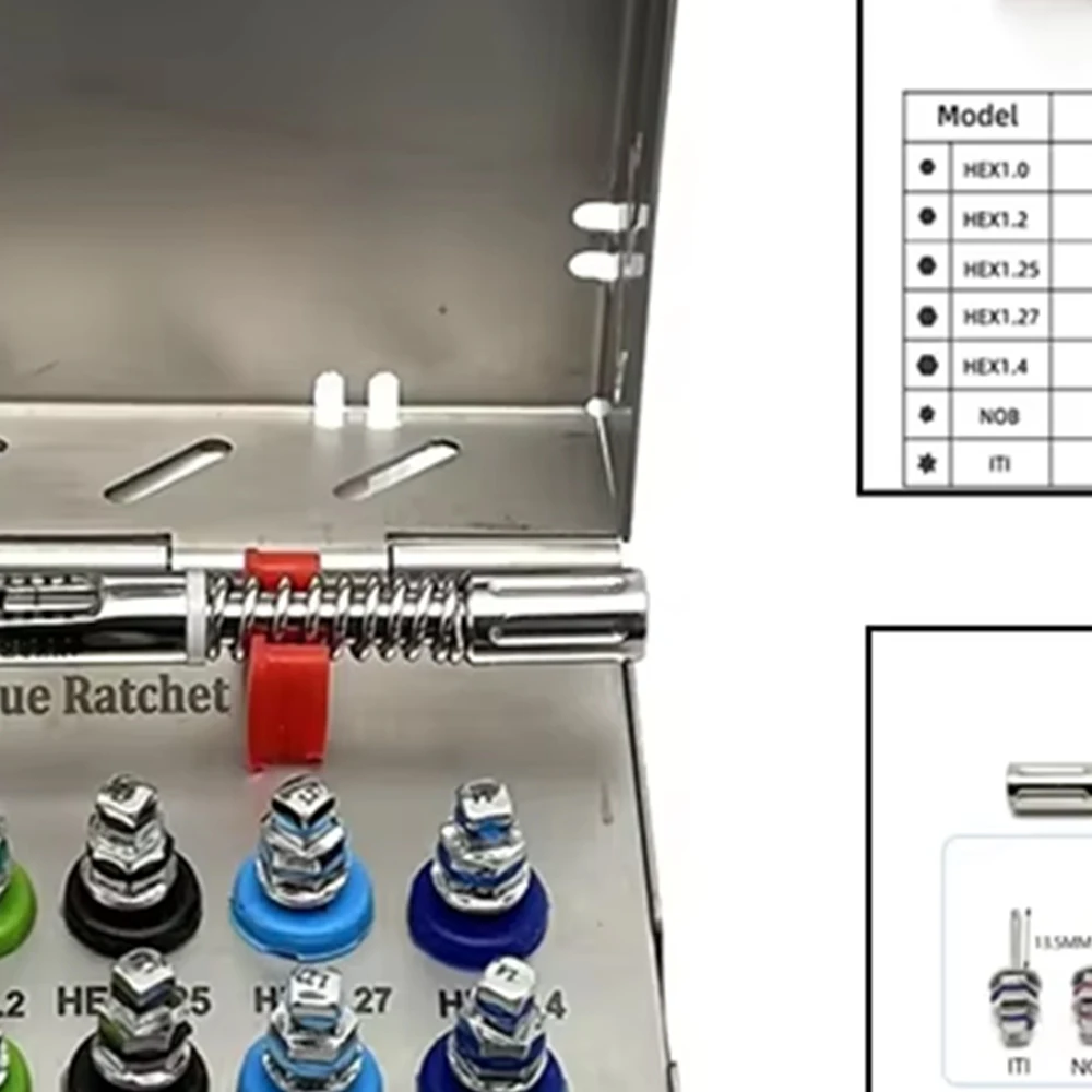 

Dental Universal Implant Torque Screwdrivers Wrench Dental Implant Restoration Tool Kit Dentistry Implantology Tools Dentist