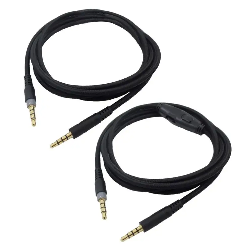 Aux Cable 3.5mm Headsets Cable for Cloud Improve Gamings Experience with Clear and Realistic Sound Extension Cable