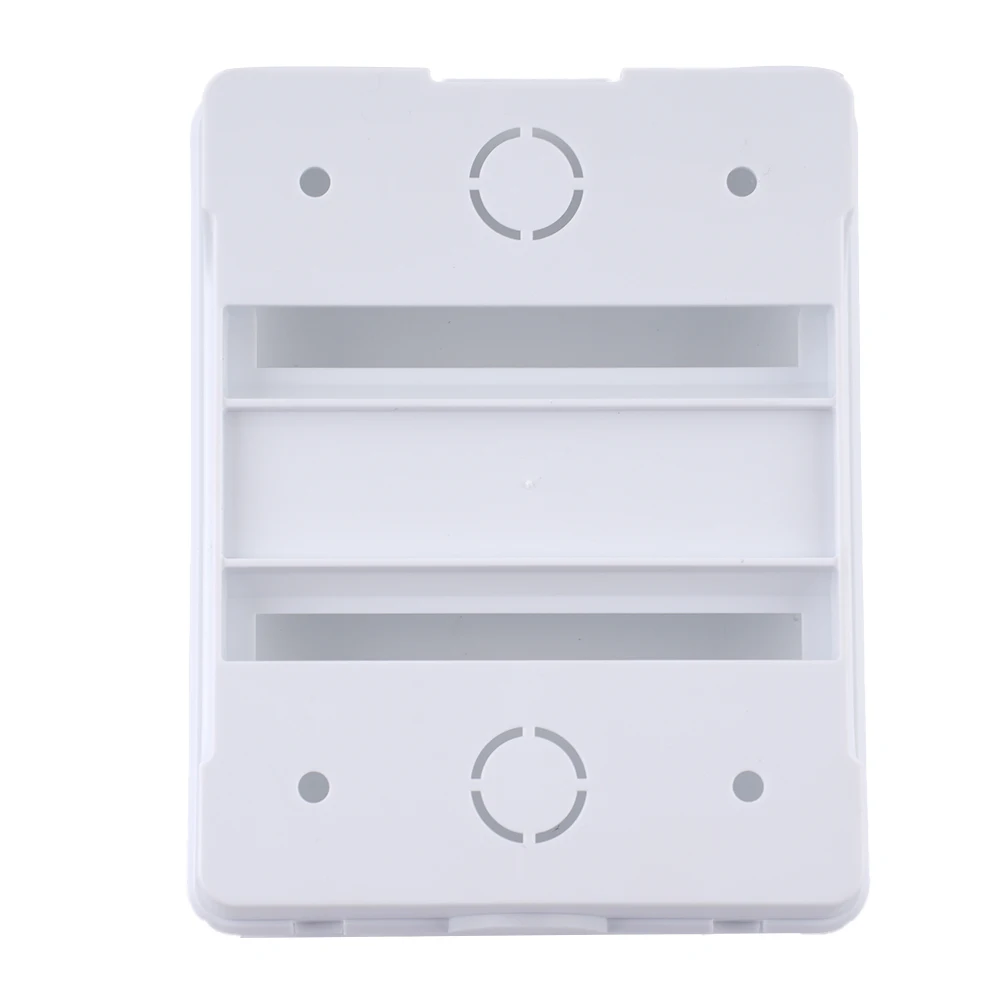 Safety Distribution Box Circuit Breaker Mount Transparent Grey Color Cover 12*9.7*7.5cm Easy To Install For Indoor