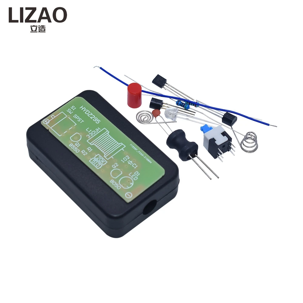 FLA-1 1.5V Simple Flashlight DIY Kit, Soldering Practice Suite with Circuit Board for Electronic Welding Training