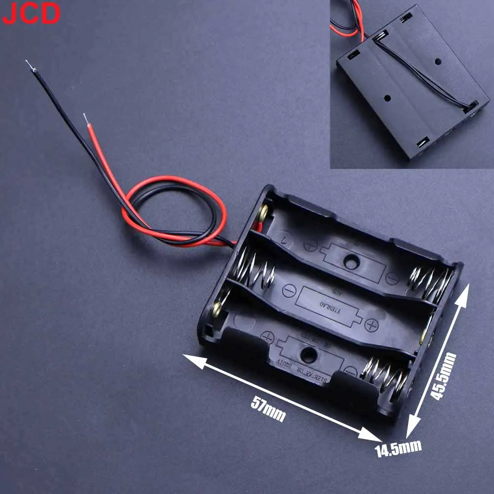 2 قطعة 1 2 3 4 5 6 فتحات منافذ AA 2AA 3AA 4AA 1.5 فولت 3 فولت 4.5 فولت 6 فولت حجم قوة بطارية حقيبة للتخزين حامل الصندوق 3Xaa 2xaa aa مع يؤدي