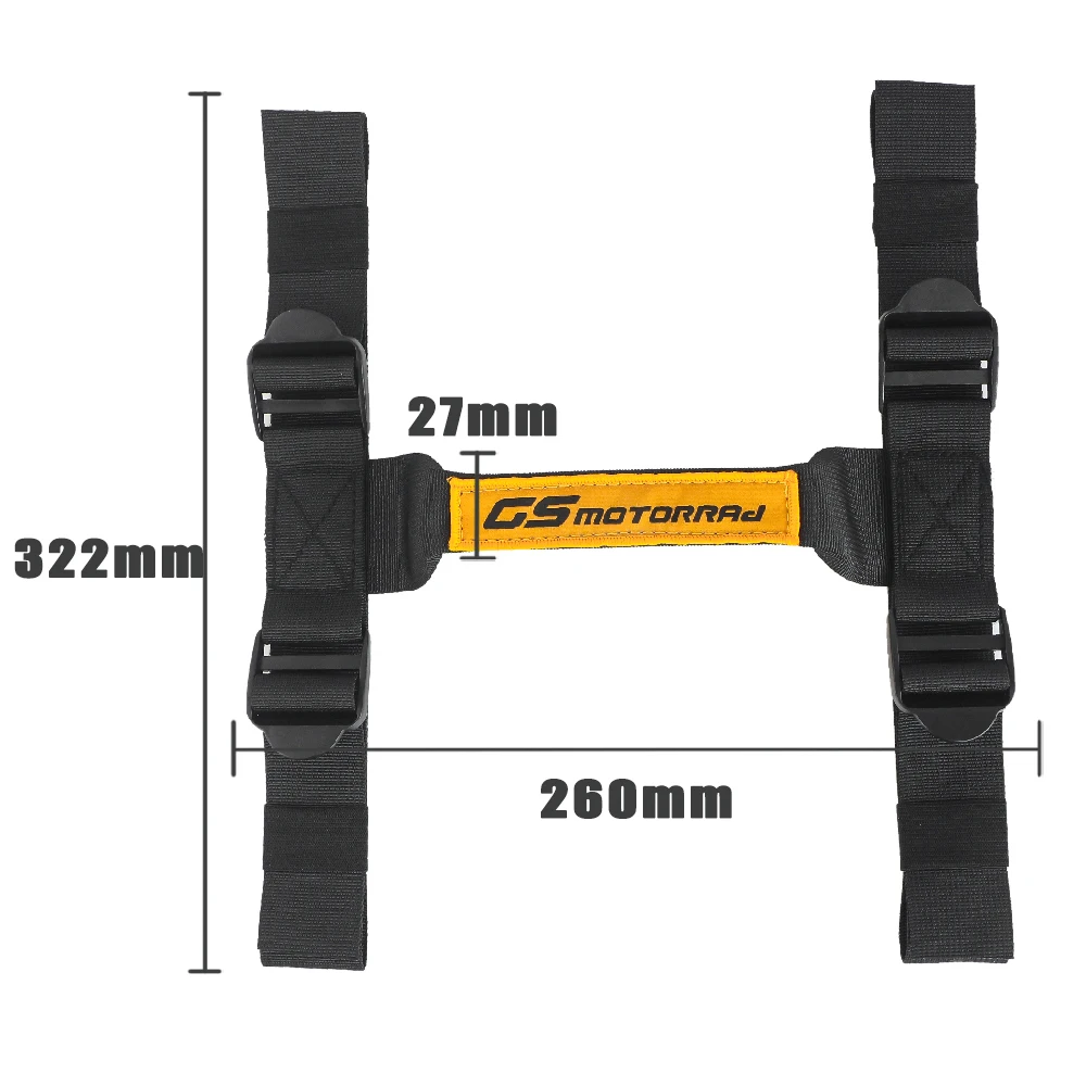 Corde de poignée universelle pour boîte en alliage d\'aluminium, BMW Runder GS, R1250GS, ADV LC, Gravi GS, F800, F700, F650 GS, 2004-2023, TRK 502