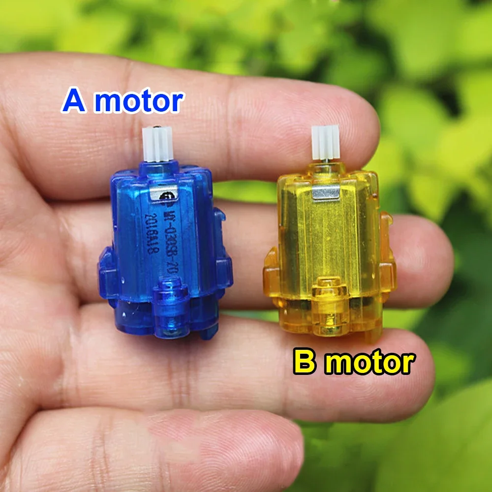 Mini Four-wheel Driver DC Motor DC 2.4V 42000RPM High Speed Speedmaster RC Car Drive Model