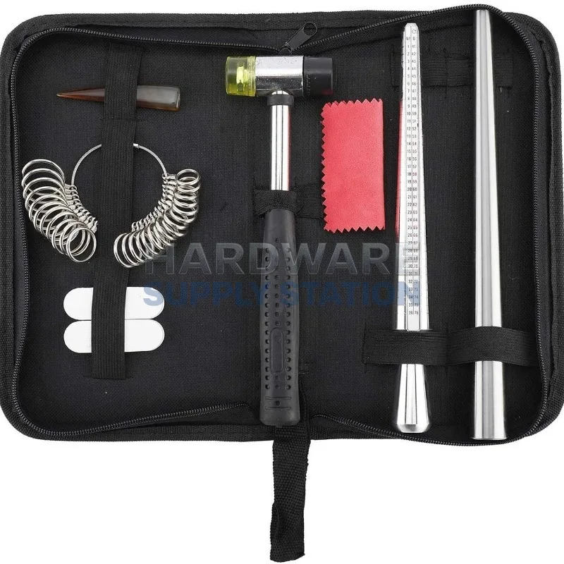 

Ring Size Selection Measuring Tool 0-13 Ring Sizer Stick Special Accessory for Ring Polishing & Calibration