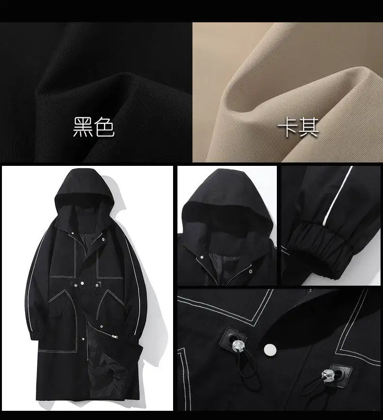 Men's New Hooded Winter Jacket Premium Padded Lined Zippered Parkas Coat - Ultra Warm Urban Style for Chilly Days