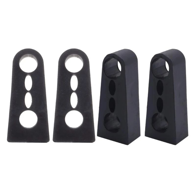 

M68B 4pcs Vehicle Door Noise Control Pads Auto Door Sound Insulation for Lada